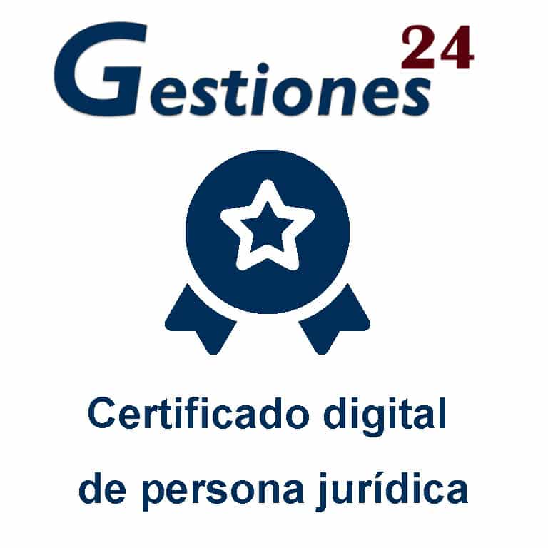 certificado profesional de persona jurídica