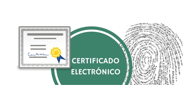 certificados elecronicos